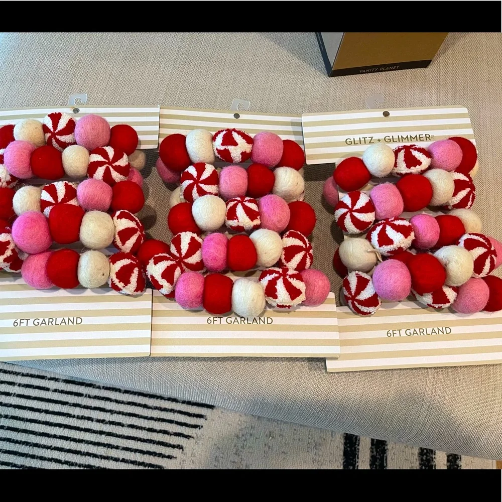 Christmas Candy Ball garland